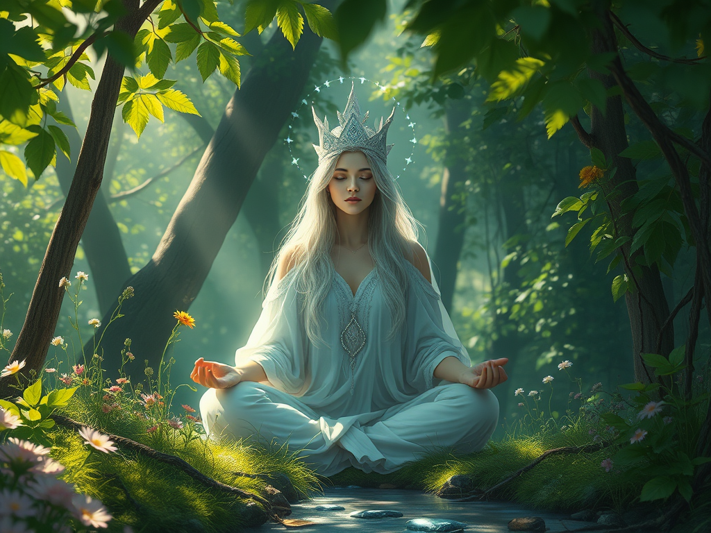 Connecting to nature, a guide for white witches